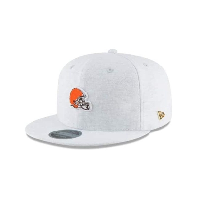 Cleveland Browns Gorra | New Era NFL Micro Stitch 9fifty Snapback Cap Mexico - Grises